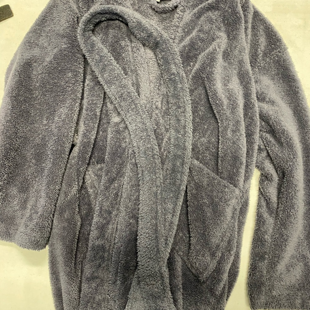 Youth large gray robe
